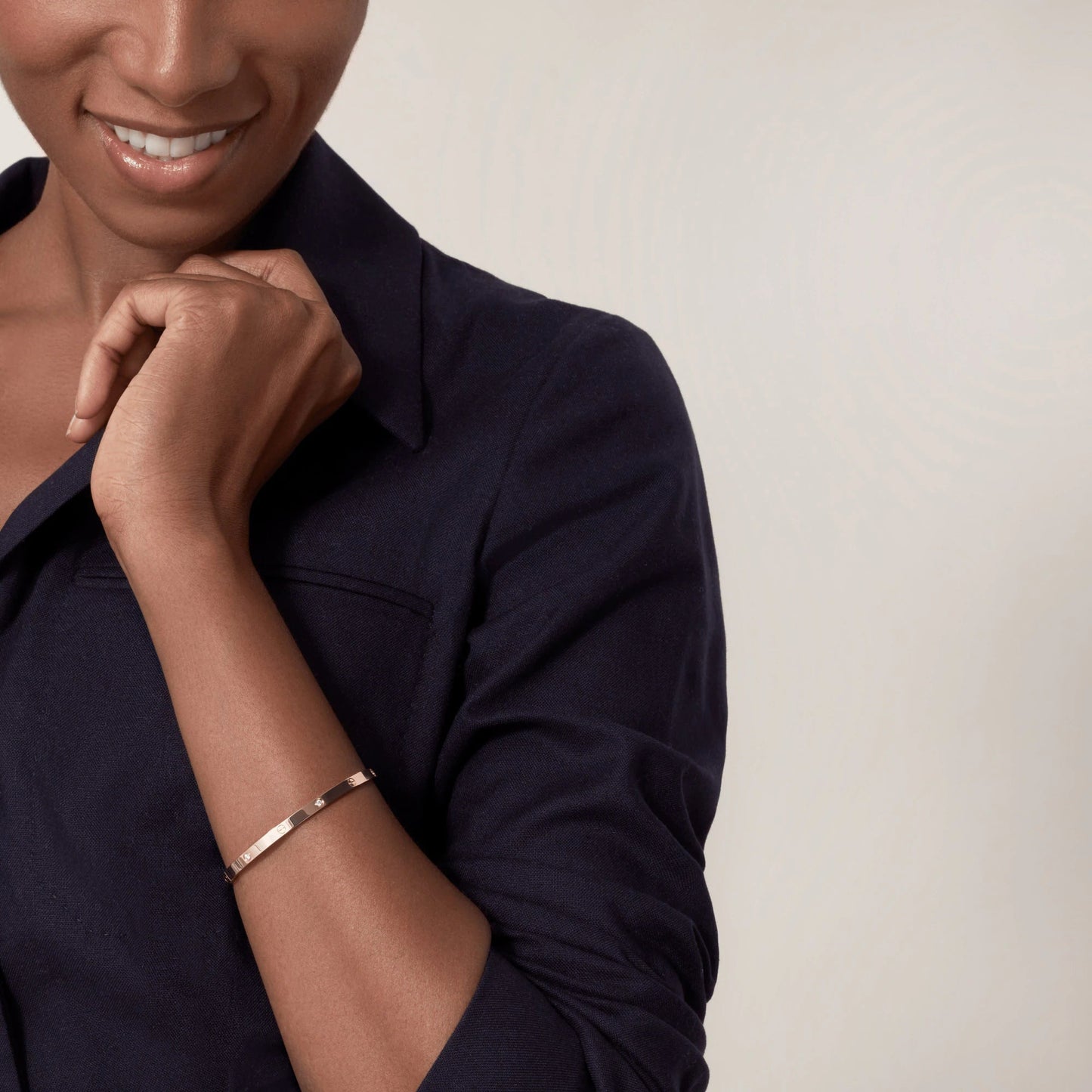 [GALE] LOVE ARMBAND 3,65 MM 6 DIAMANTEN