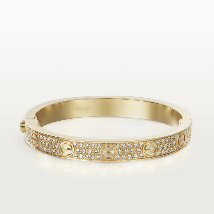 [GALE] LOVE ARMBAND 6,1 MM DIAMANT-PAVED 