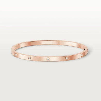 [GALE] LOVE ARMBAND 3,65 MM 10 DIAMANTEN