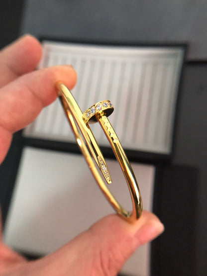 [GALE]JUSTE ARMBAND 3,5 MM DIAMANTEN