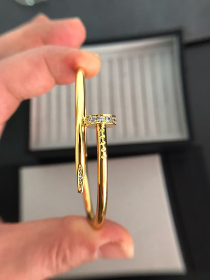 [GALE]JUSTE ARMBAND 3,5 MM DIAMANTEN