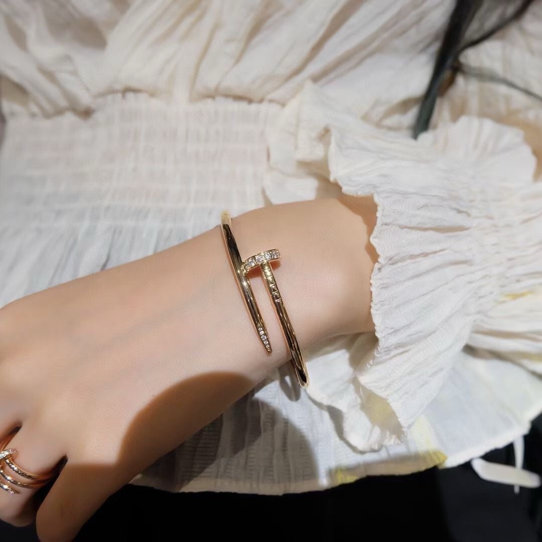 [GALE]JUSTE ARMBAND 3,5 MM DIAMANTEN