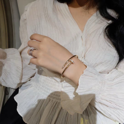 [GALE]JUSTE ARMBAND 3,5 MM DIAMANTEN