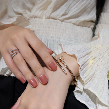 [GALE]JUSTE ARMBAND 3,5 MM DIAMANTEN