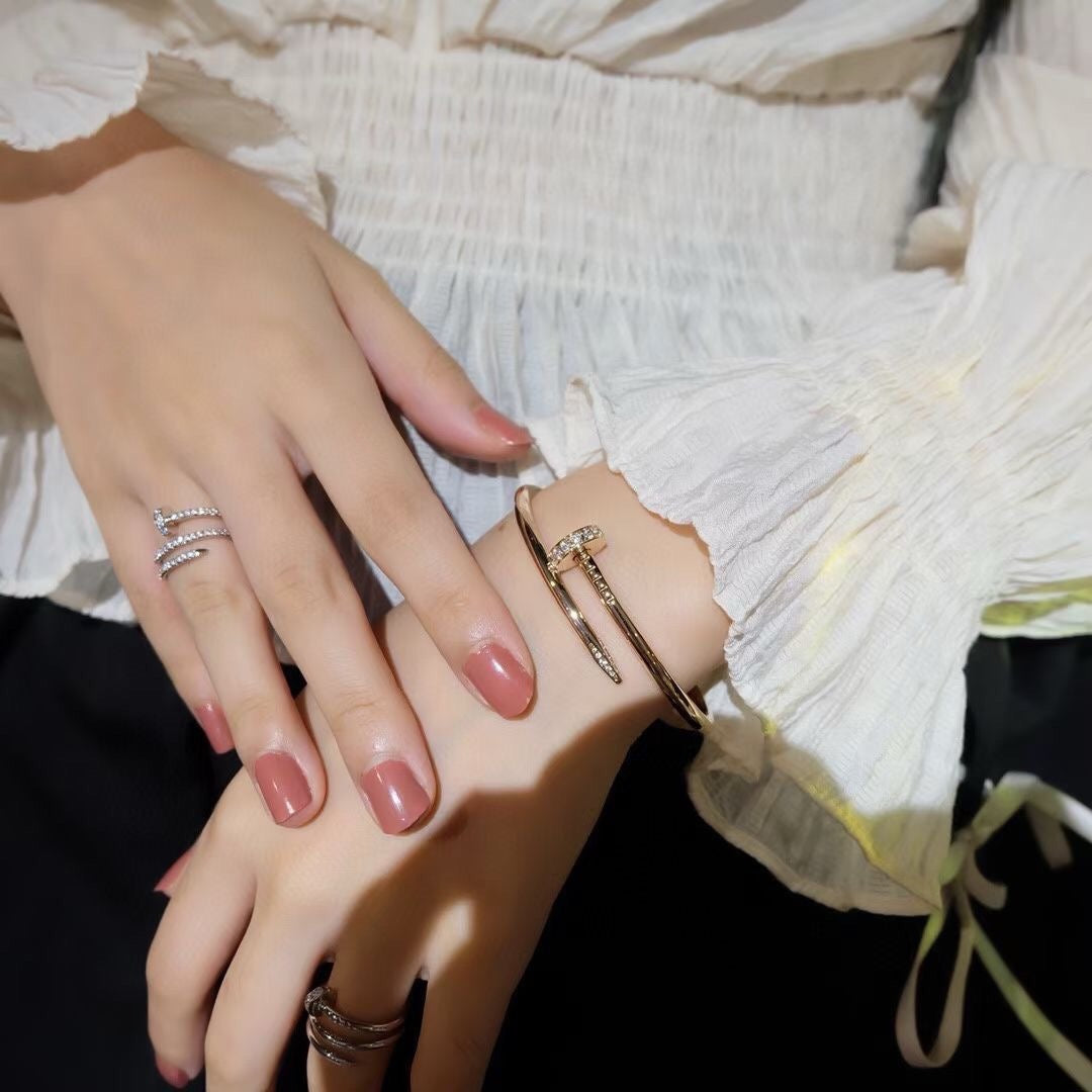 [GALE]JUSTE ARMBAND 3,5 MM DIAMANTEN