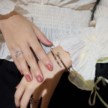 [GALE]JUSTE ARMBAND 3,5 MM DIAMANTEN