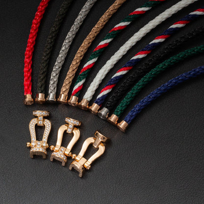 [ゲイル]フォース ラージホースシュー ダイヤモンドなしブレスレット ゴールド