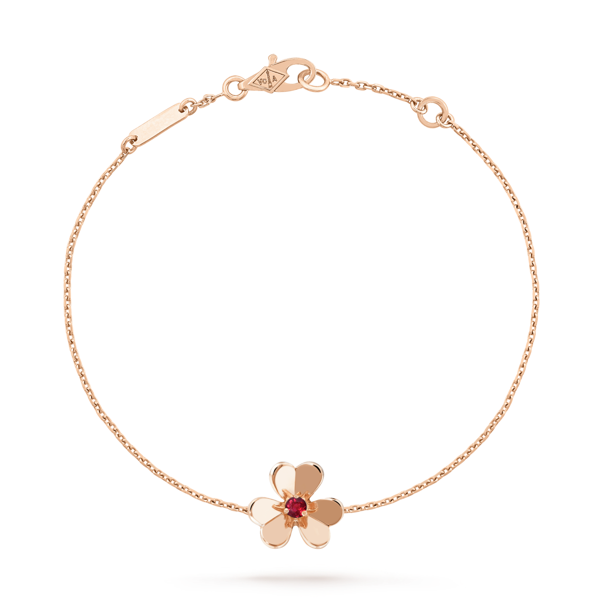 [GALE]FRIVOLE GOLD BLUME ROSA MALACHIT ARMBAND