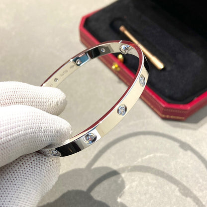 [GALE]LOVE BRACELET 6.1MM 10 DIAMONDS