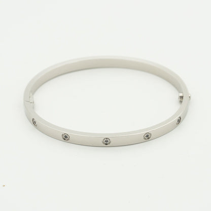 [GALE] LOVE ARMBAND 3,65 MM 10 DIAMANTEN