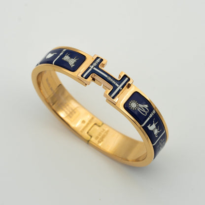 [GALE]H ARMBAND BLAUE KERAMIK