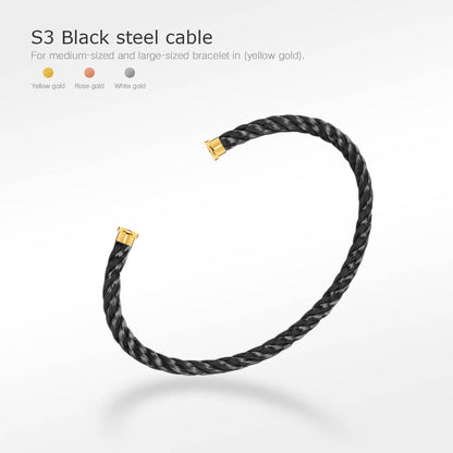 [GALE]FORCE SERIES BRACELET CABLES 50 CHOICES (DIY SELECTION)