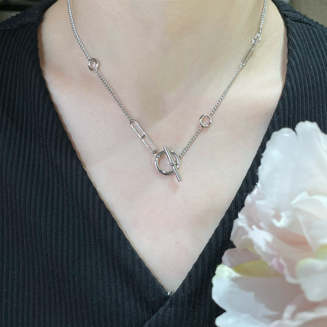 [GALE]HM STERLING CHAINE D'ANCRE HEART