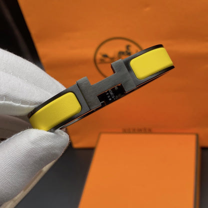 [GALE]CLIC HM SO SCHWARZ GELBES ARMBAND