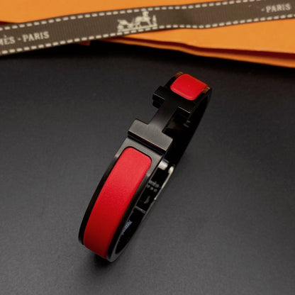 [GALE]CLIC HM SO SCHWARZ-ROTES ARMBAND