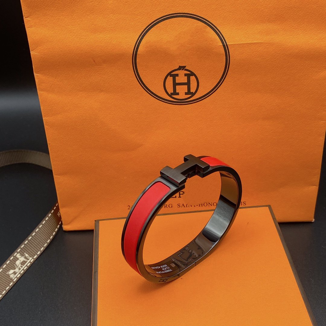 [GALE]CLIC HM SO SCHWARZ-ROTES ARMBAND