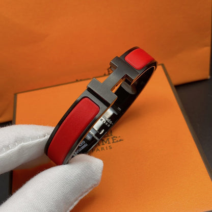 [GALE]CLIC HM SO SCHWARZ-ROTES ARMBAND