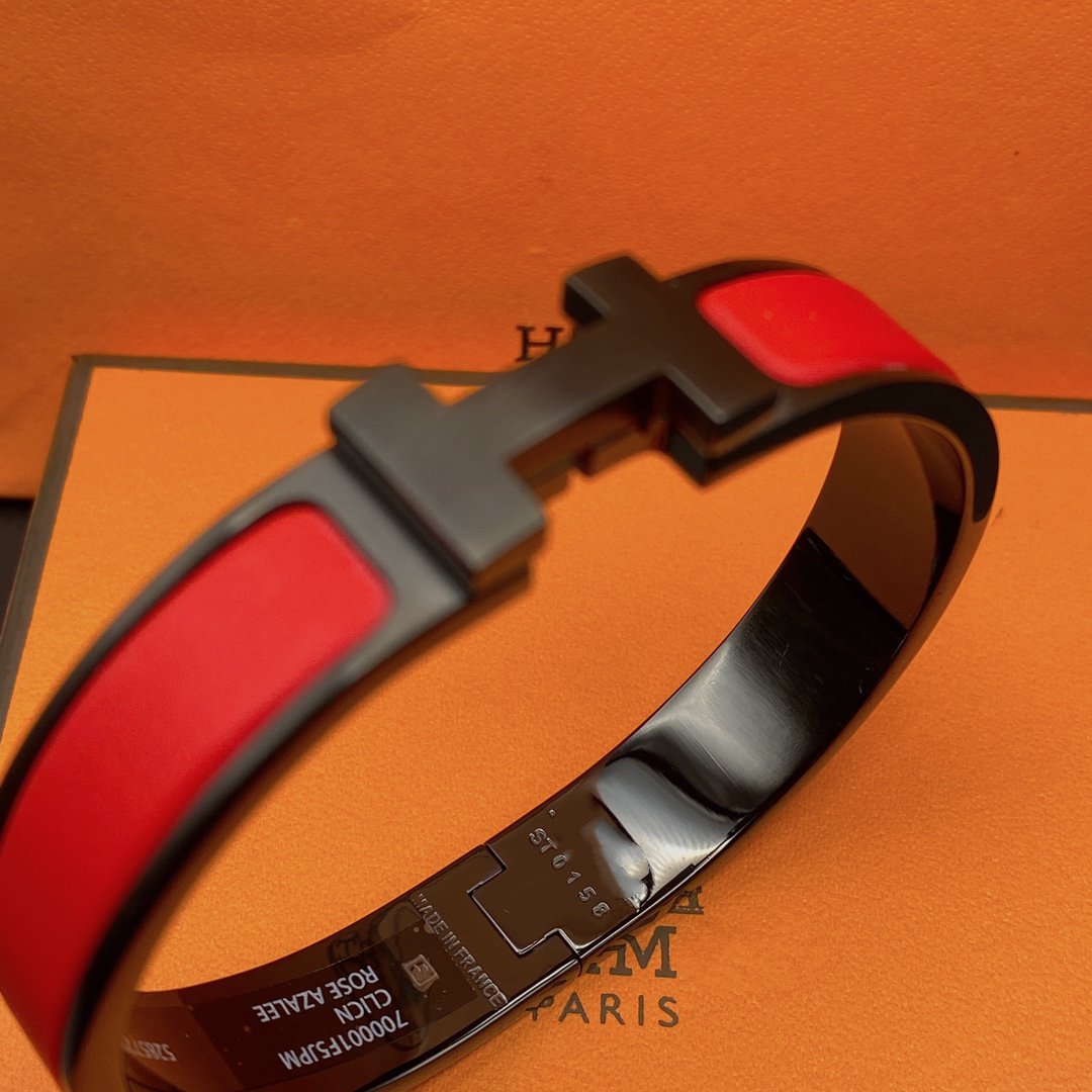[GALE]CLIC HM SO SCHWARZ-ROTES ARMBAND