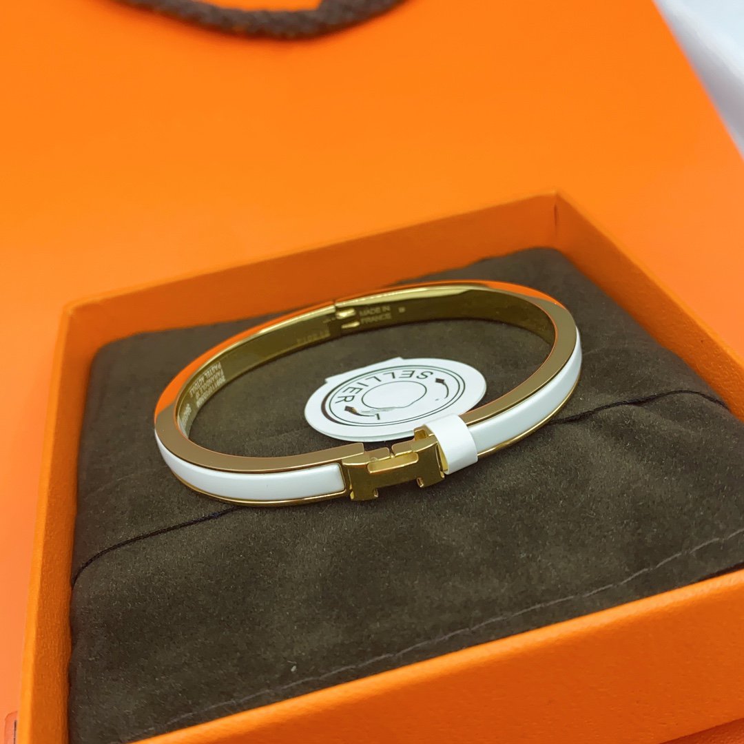 [GALE]CLASSIC HM CLIC WEISSES 8MM EMAILLET