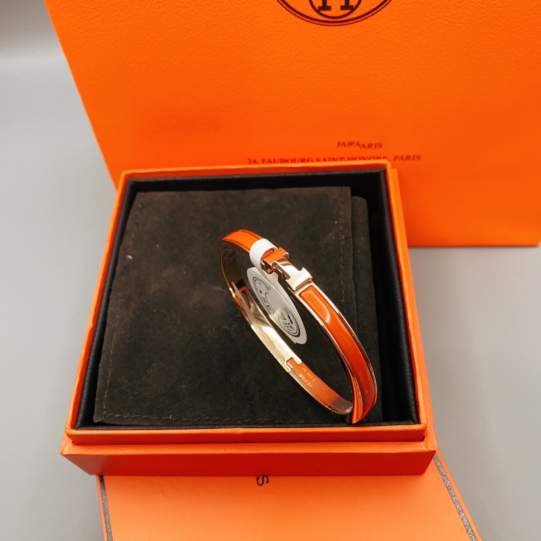 [GALE]CLASSIC HM CLIC ROTES 8MM EMAILLETTES ARMBAND