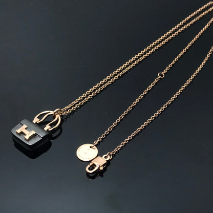 [GALE]WOMEN'S HM AMULETTES CONSTANCE PENDANT NECKLACE