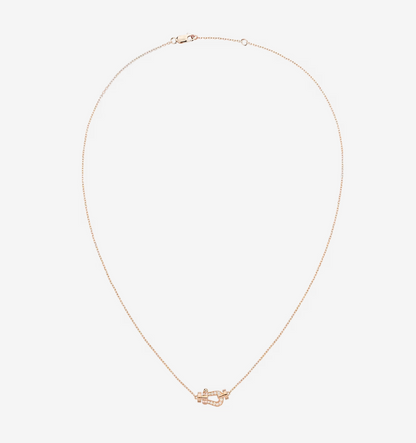 [GALE]FORCE 10 DIAMOND PINK GOLD NECKLACE MINI MODEL
