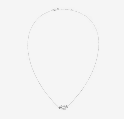 [GALE]FORCE 10 DIAMOND SILVER NECKLACE MINI MODEL