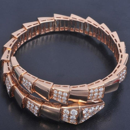 [GALE]SERPENTI BRACELET PINK GOLD DIAMOND