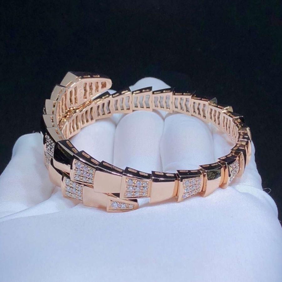 [GALE]SERPENTI BRACELET PINK GOLD DIAMOND