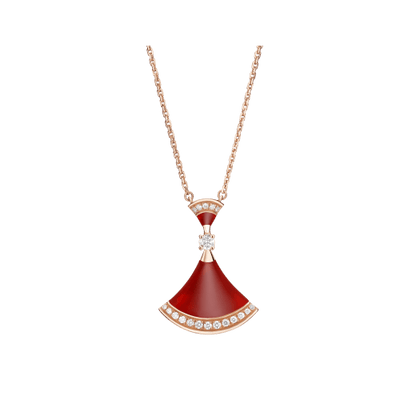 [GALE]DREAM NECKLACE CARNELIAN DIAMOND
