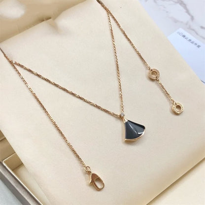[GALE]DREAM NECKLACE ONYX 1 DIAMOND