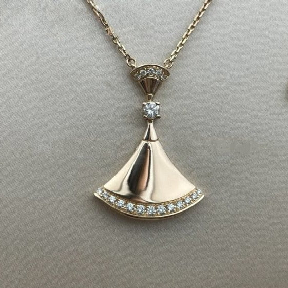 [GALE]DREAM NECKLACE PINK GOLD DIAMOND