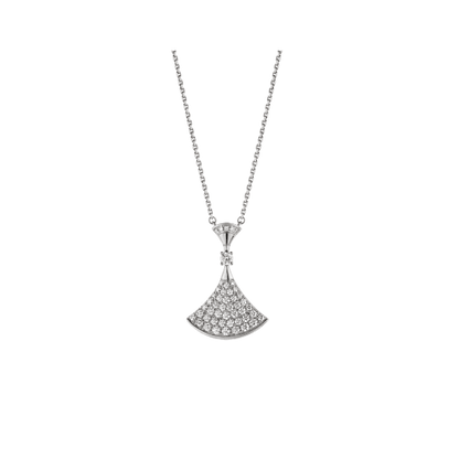 [GALE]DREAM NECKLACE SILVER FULL DIAMOND