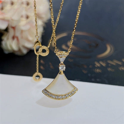 [GALE]DREAM NECKLACE MOP GOLD DIAMOND