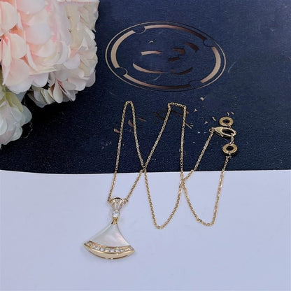 [GALE]DREAM NECKLACE MOP GOLD DIAMOND