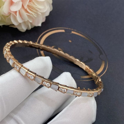 [GALE]SERPENTI BRACELET PINK GOLD MOP DIAMOND