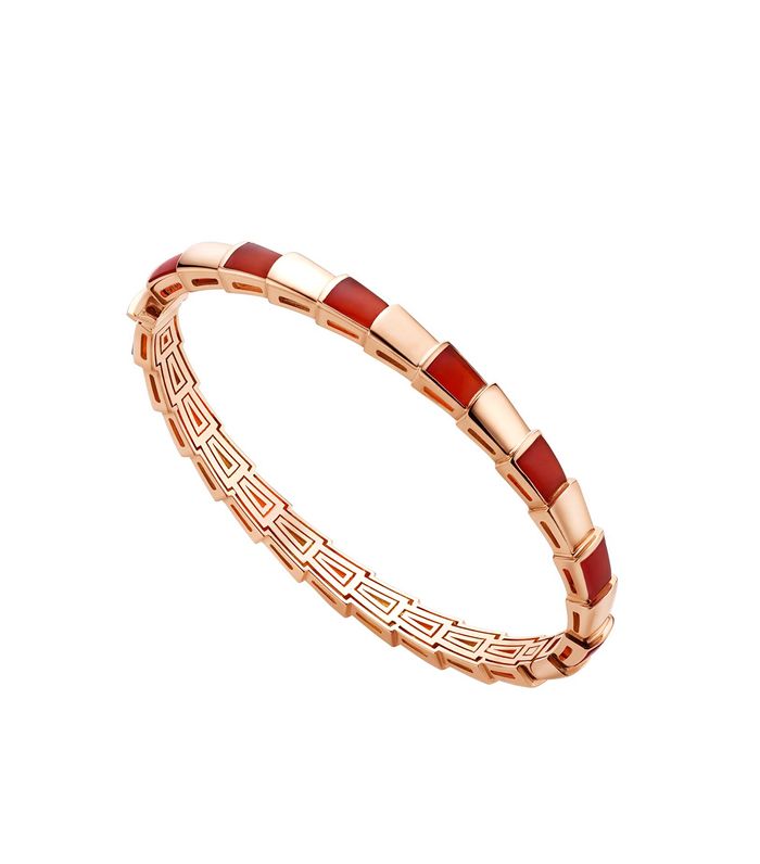 [GALE]SERPENTI BRACELET PINK GOLD RUBELLITE