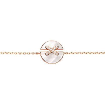 [GALE]JEUX DE BRACELET MOP PINK GOLD DIAMONDS