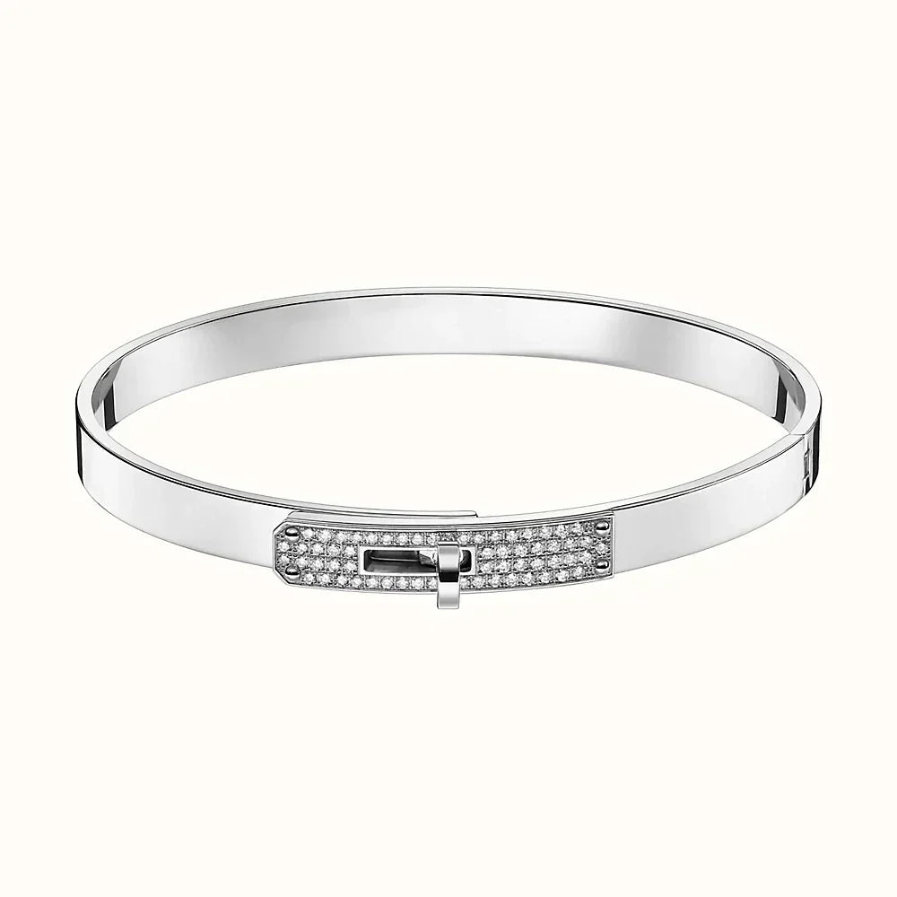 [GALE]KELLY SILVER DIAMOND BRACELET