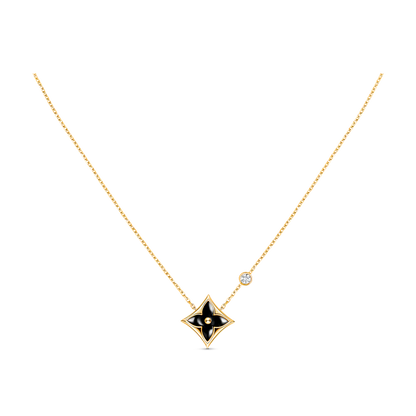 [GALE]STAR SCHWARZE MOP-HALSKETTE