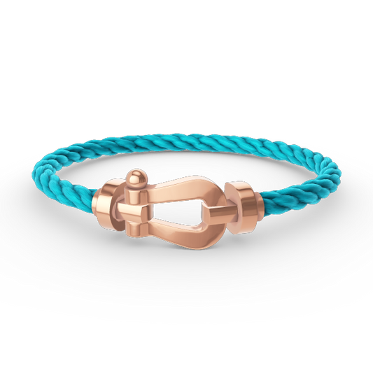 [GALE]FORCE Großes Hufeisen ohne Diamantarmband Roségold
