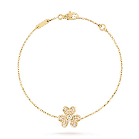 [GALE]FRIVOLE GOLD BLUMEN-DIAMANT-ARMBAND