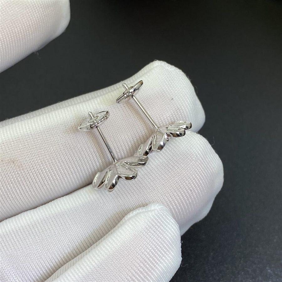 [GALE]FRIVOLE MINI SILBERNE BLUMENOHRRINGE