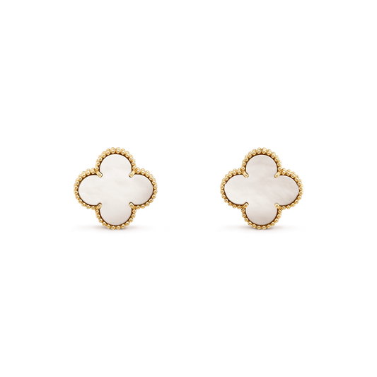 [GALE]CLOVER MINI GOLD OHRRINGE