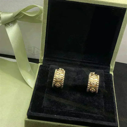 [GALE]PERLEE DIAMANT-OHRRINGE