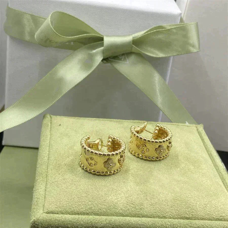 [GALE]PERLEE DIAMANT-OHRRINGE