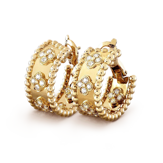 [GALE]PERLEE DIAMANT-OHRRINGE