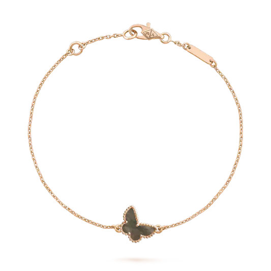 [GALE] Schmetterlingsarmband aus Onyx