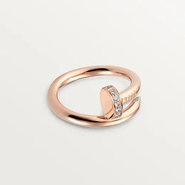 [GALE]JUSTE RING 2,65 MM ROSA GOLD DIAMANT